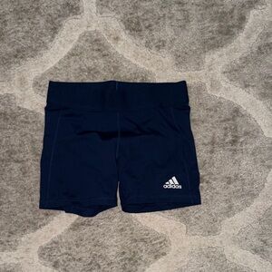 Adidas Kids Dark Blue Athletic Shorts